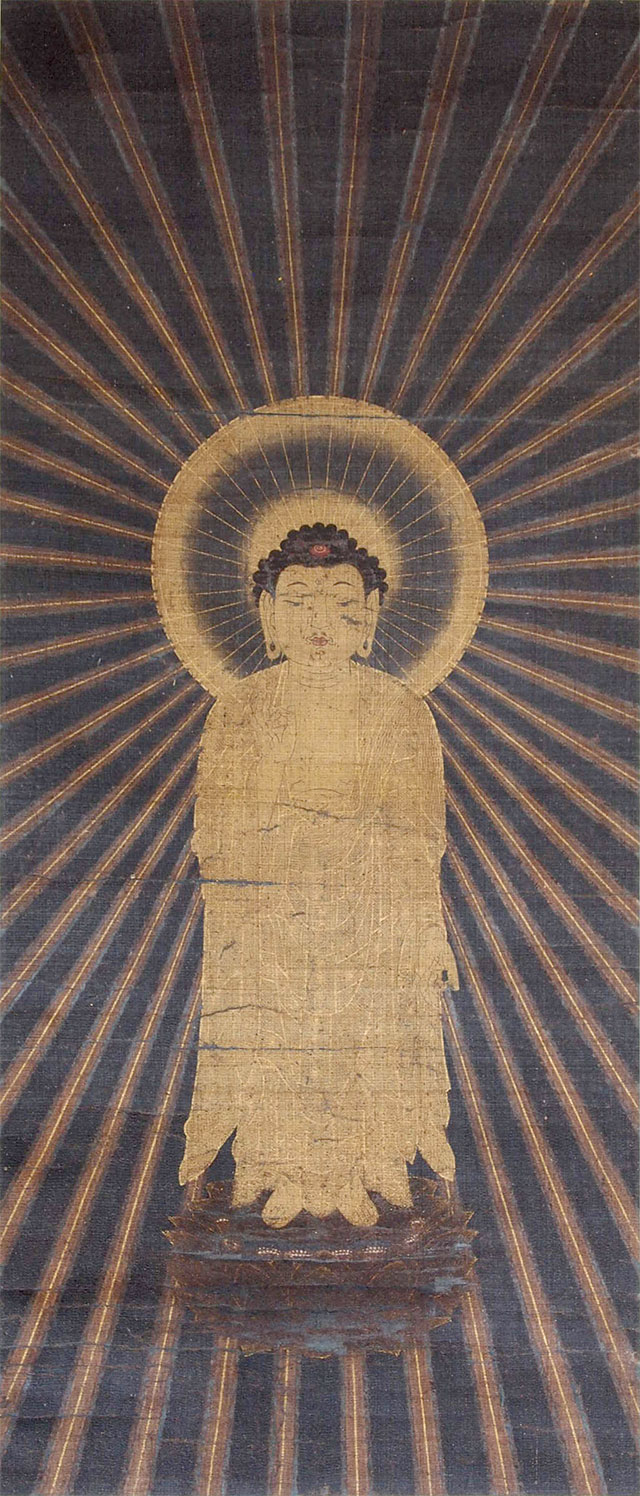 実如上人下付の阿弥陀如来御絵像